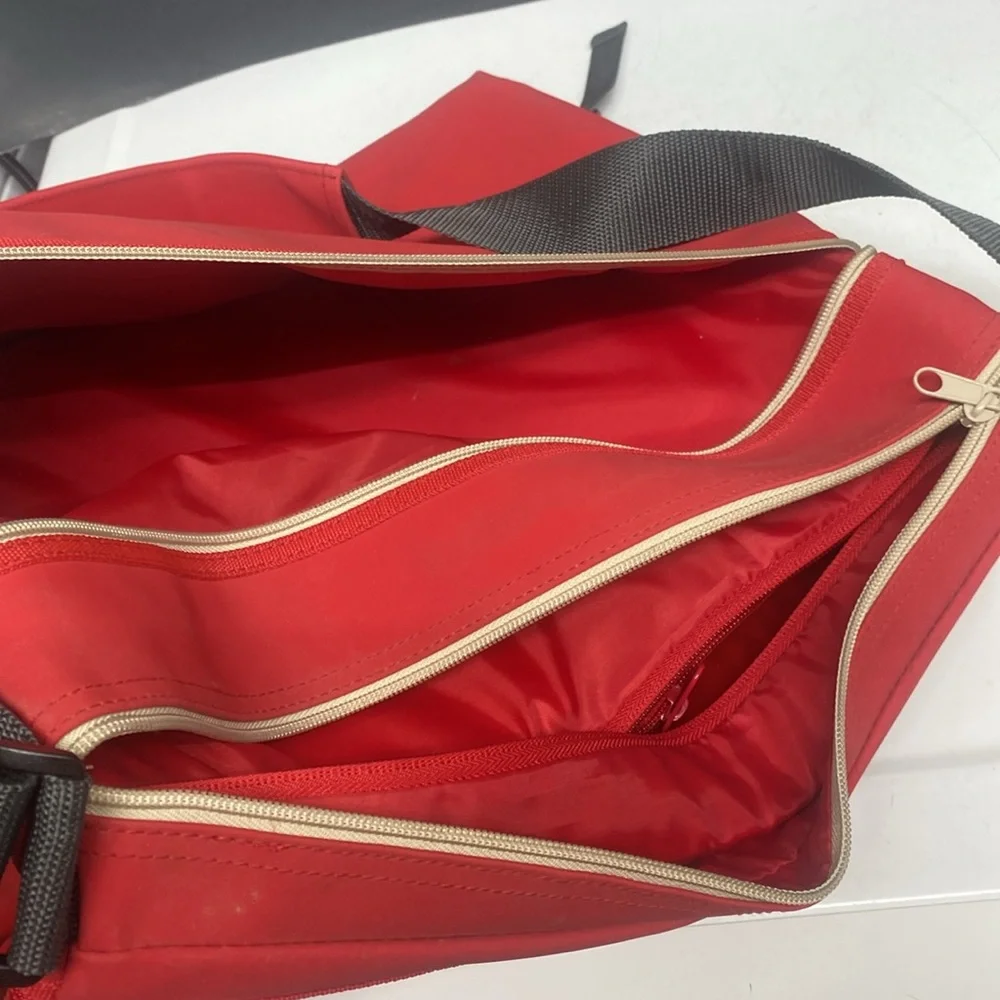 Version Red Reversible Laptop Bag